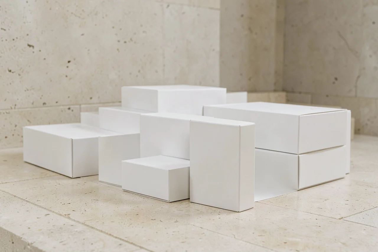 Illustrative products arranged in groups